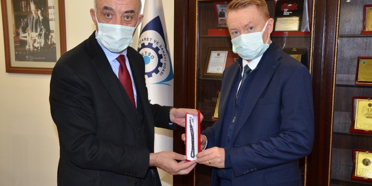 Avustralya Büyükelçisi Brown’dan Başkan Yücelik’e Ziyaret