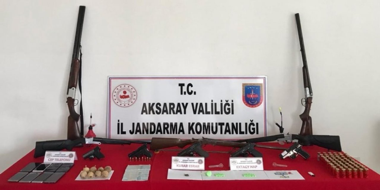 Aksaray’da Uyuşturucu Ve Suç Örgütü Operasyonu: 6 Tutuklama