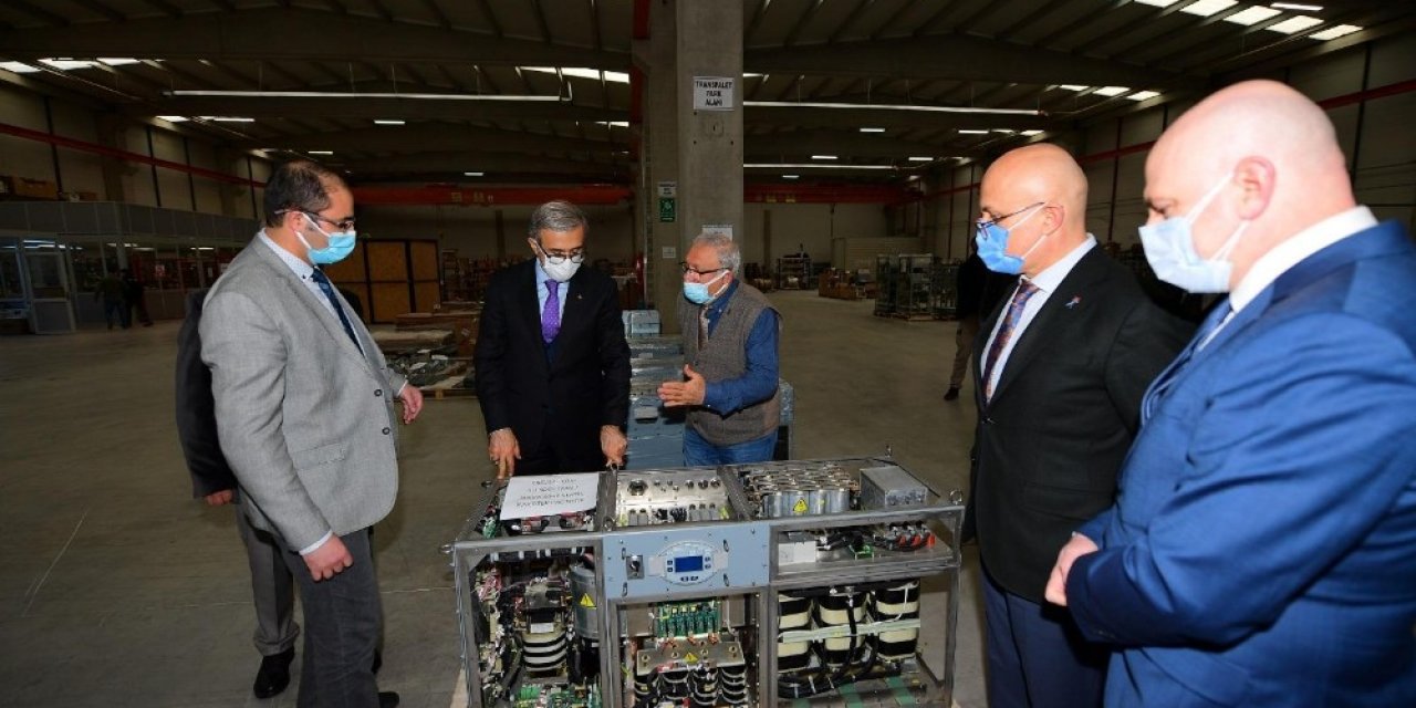Başkan Demir, Eskişehir’de Savunma Sanayi Firmalarını Gezdi