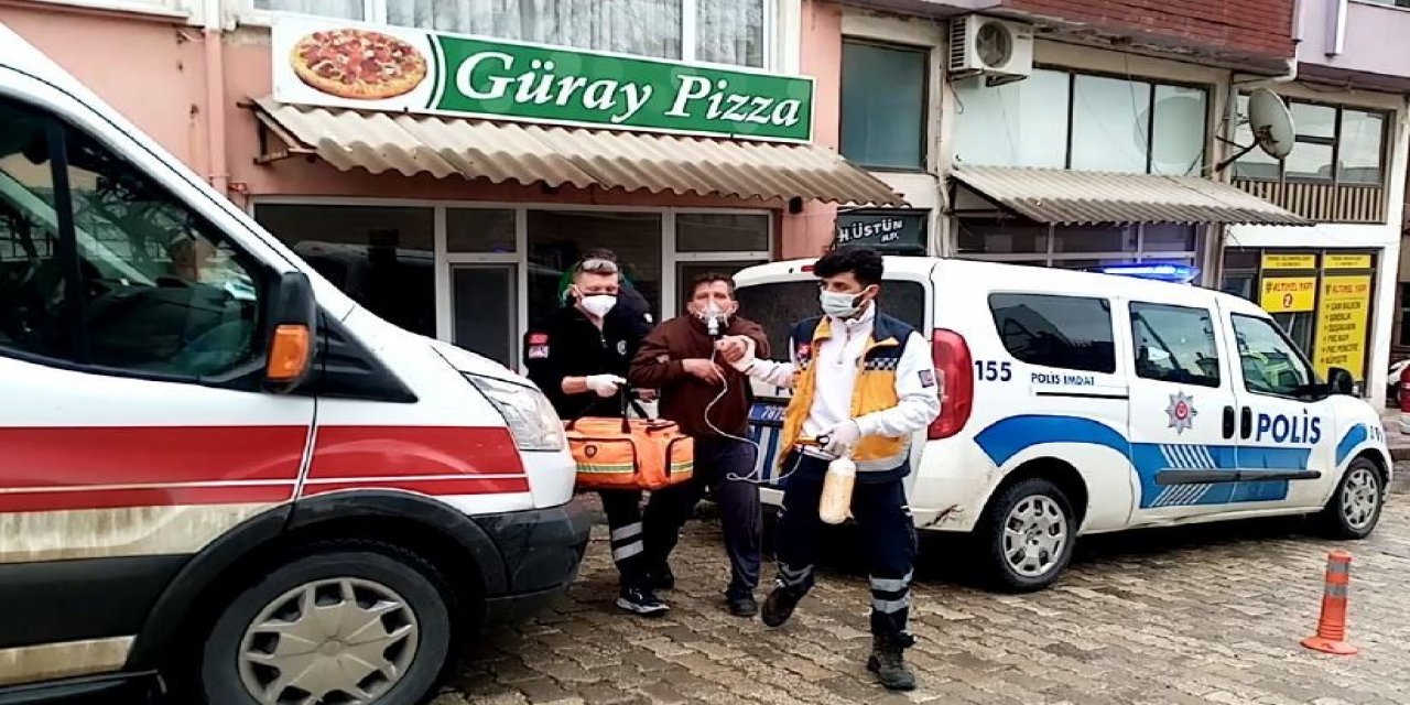 Ocakta Tencereyi Unutan Alkollü Şahıs, Uyuya Kalınca Dumandan Zehirlendi