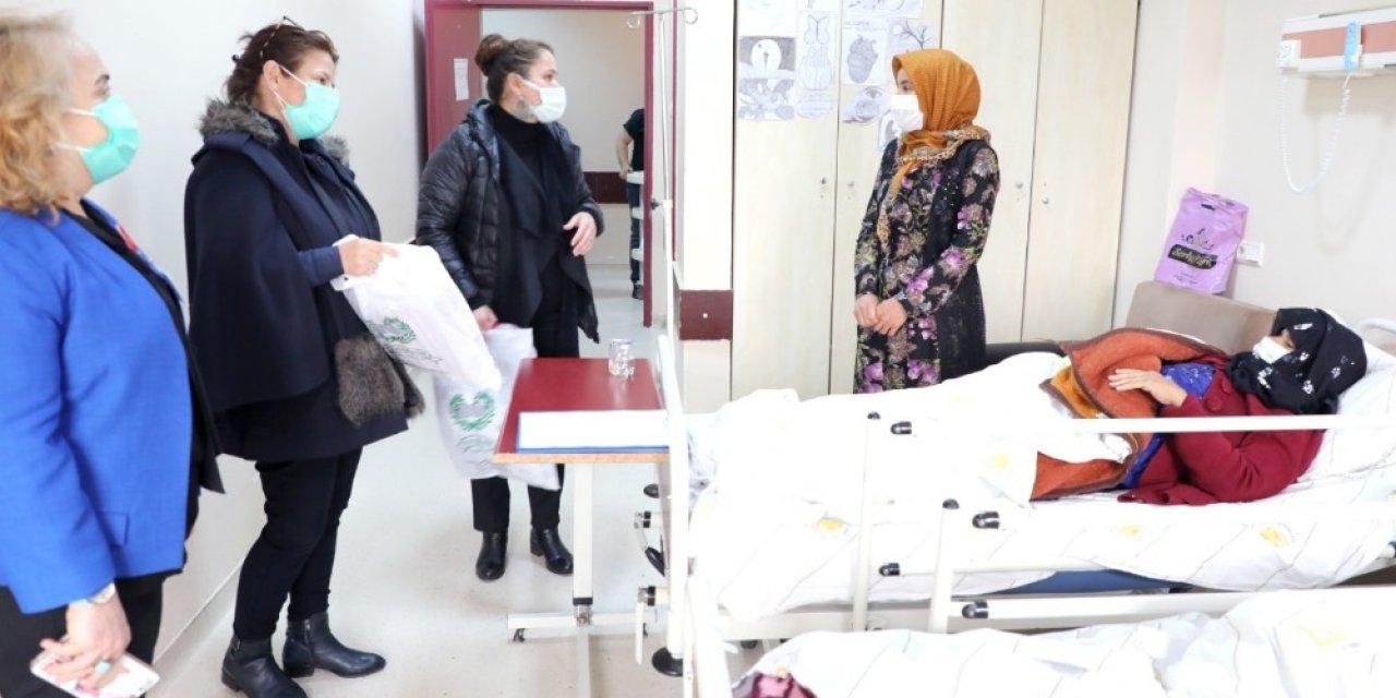Yenişehir Belediyesinden Onkoloji Hastalarına Moral Ziyareti