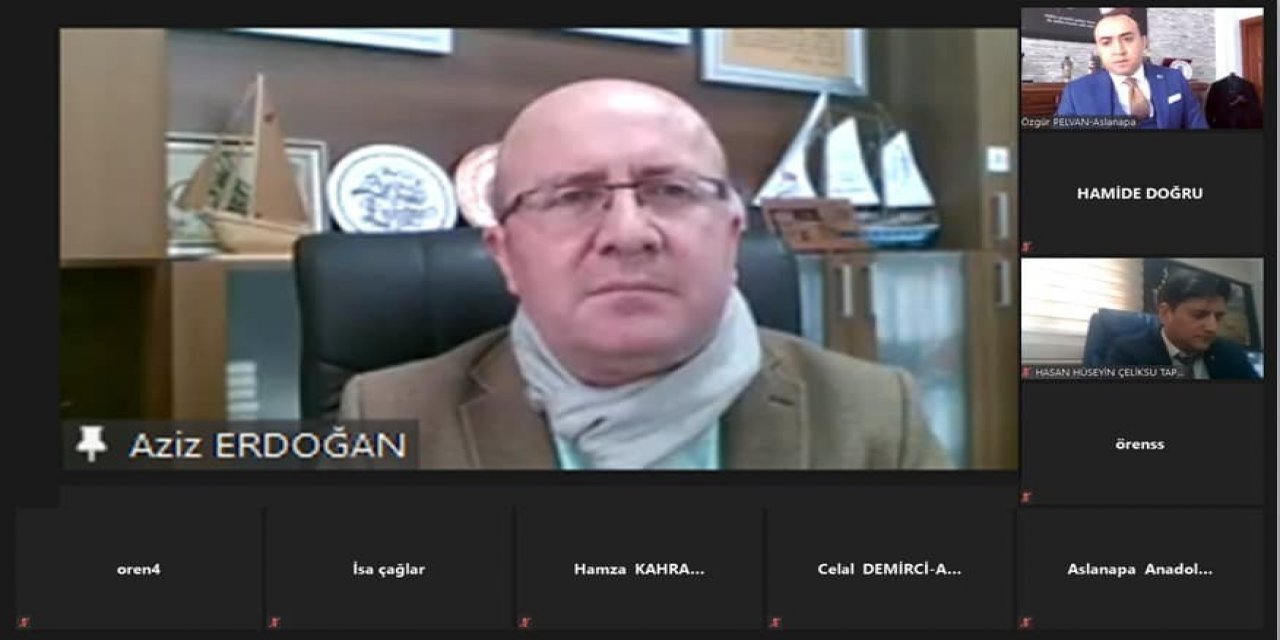 Aslanapa’da ’’i̇stiklal Marşı Ve Çanakkale Ruhu’’ Konulu Söyleşi