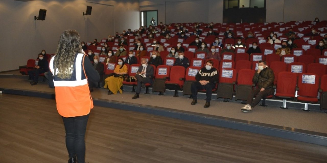 Yenişehir Belediyesi Personeline Afet Farkındalık Eğitimi