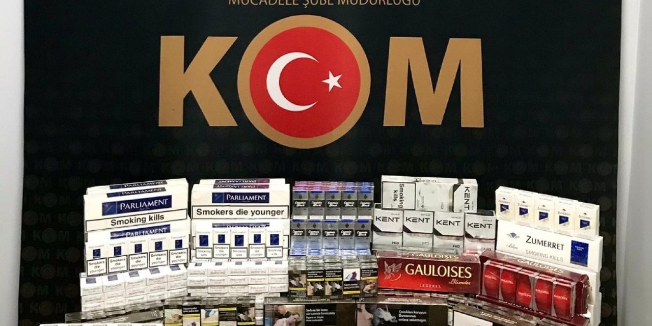 Bitlis’te 800 Paket Kaçak Sigara Ele Geçirildi