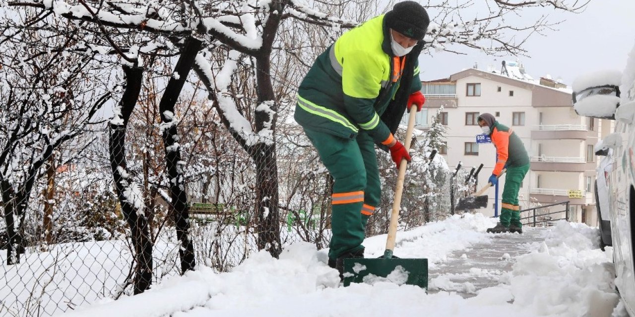 Çankaya’da Kar Seferberliği