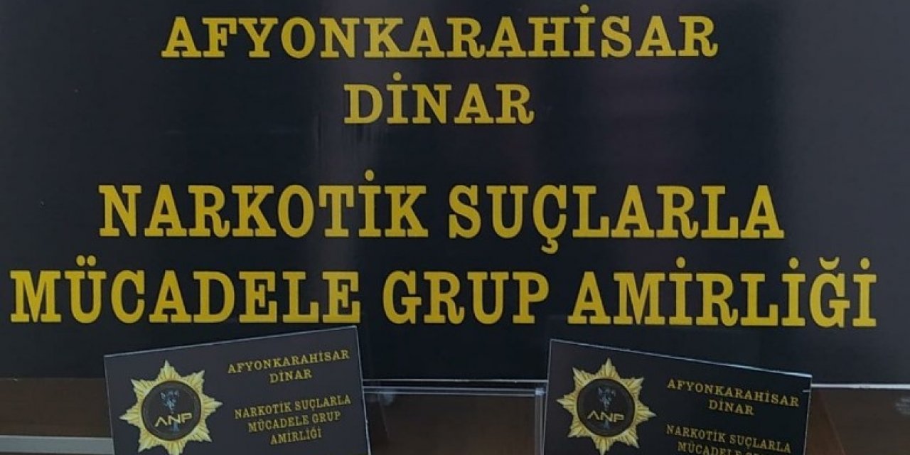 Dinar’da Uyuşturucu Operasyonu: 3 Gözaltı