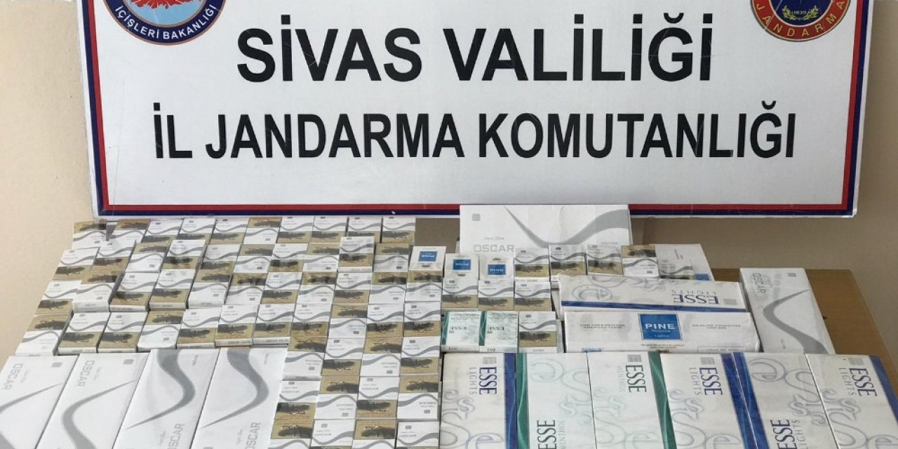 2 Bin 690 Paket Gümrük Kaçağı Sigara Ele Geçirildi