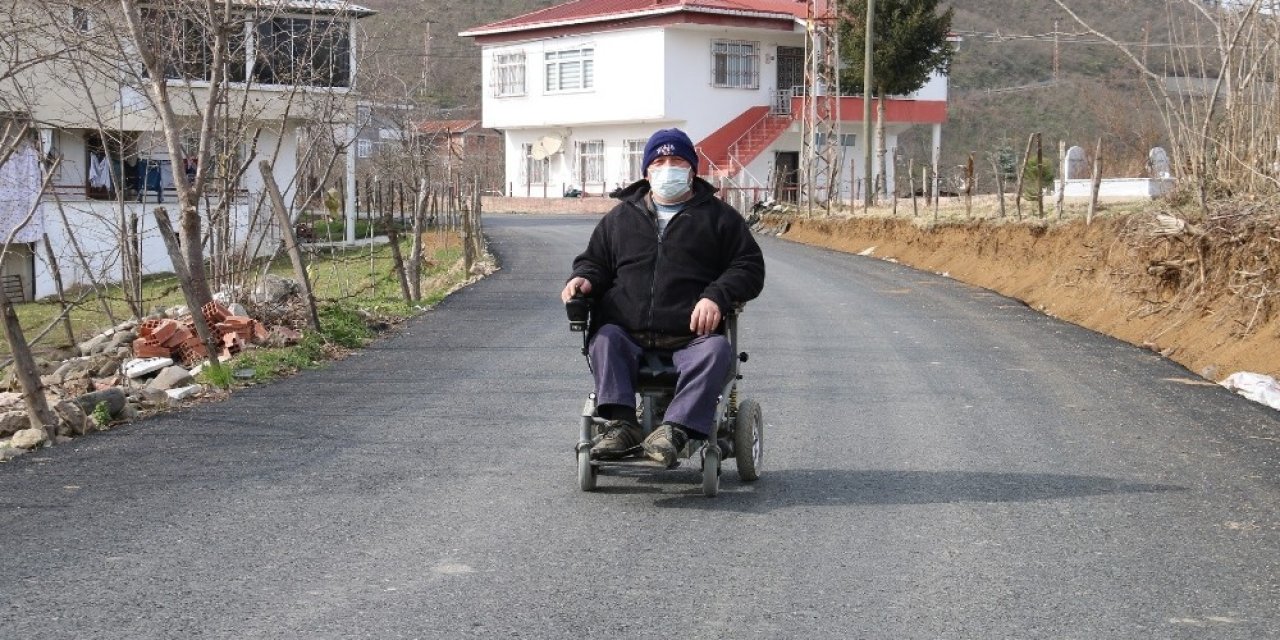 Engelli Vatandaşın Yol Sevinci