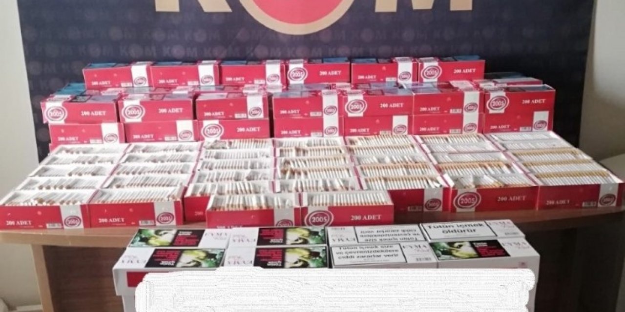 Sahte Sigara Malzemelerine El Konuldu