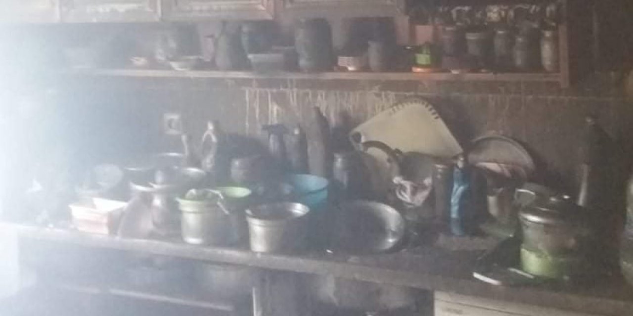 Emet’te Korkutan Yangın