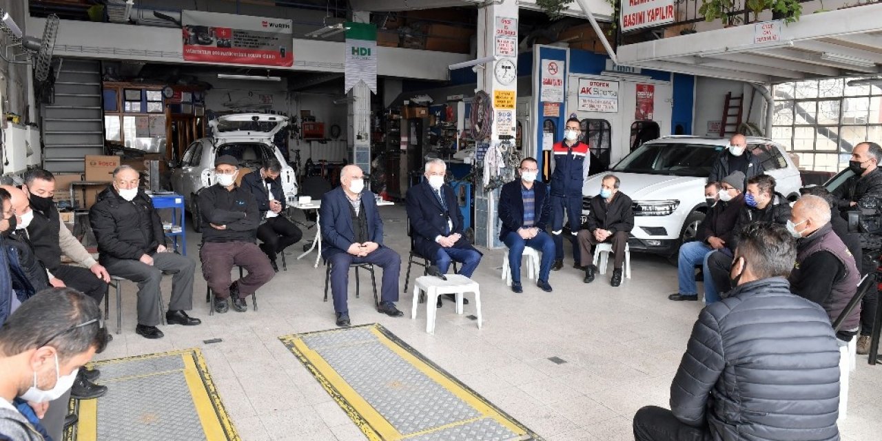 Başkan Başdeğirmen: “esnafımızın Daha Rahat Bir Ortamda İş Yapabilmelerini Sağlayacağız”