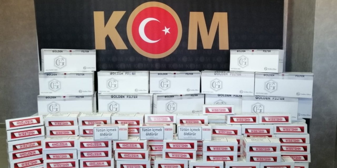 Nazilli’de Kaçak İçki Ve Sigara Operasyonu