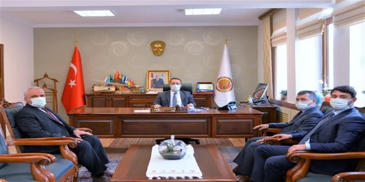 Diyanet İ̇şleri Başkanlığı Müfettişlerinden, Vali Şentürk’e Ziyaret