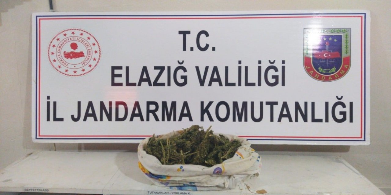 Elazığ’da Jandarma Ekipleri, 1 Şüpheliyi Uyuşturucu İle Yakaladı