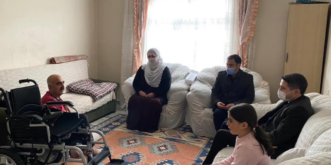 Kaymakam Zeyrek’ten Engelli Vatandaşa Ziyaret