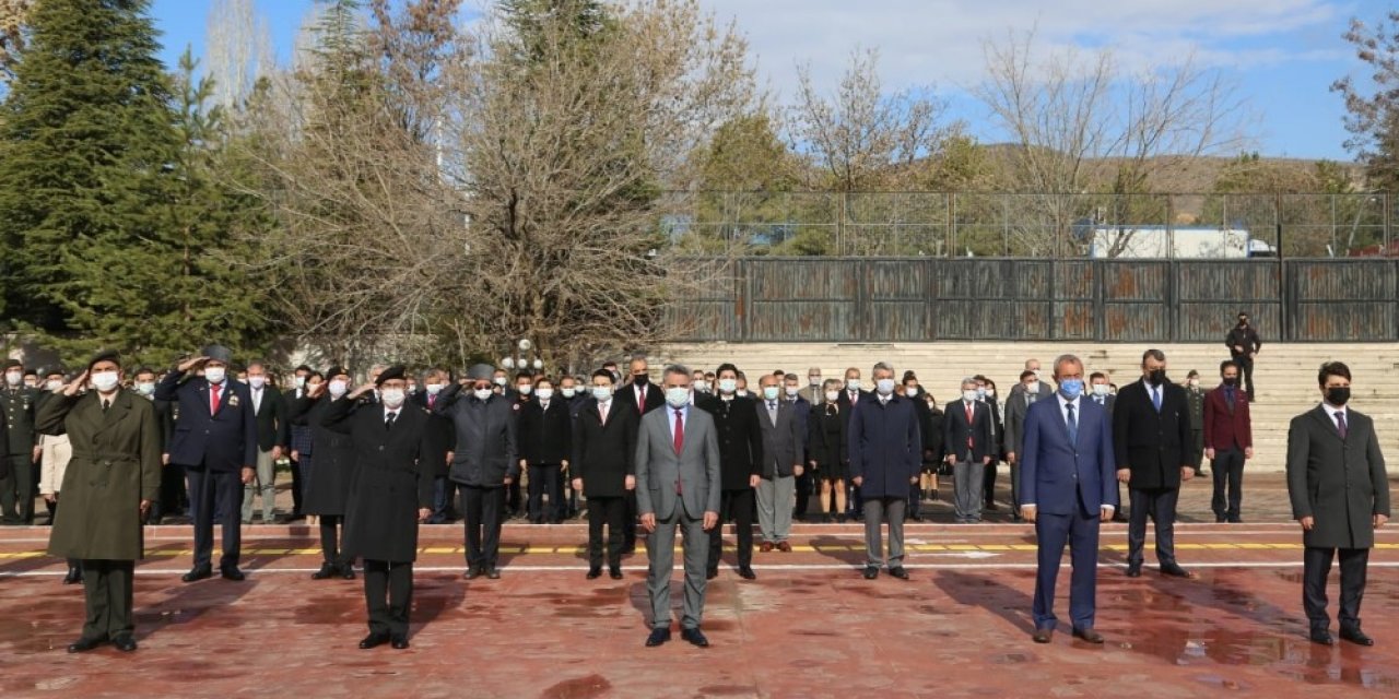 Tunceli’de Çanakkale Zaferi’nin 106. Yıldönümü Ve Şehitleri Anma Günü