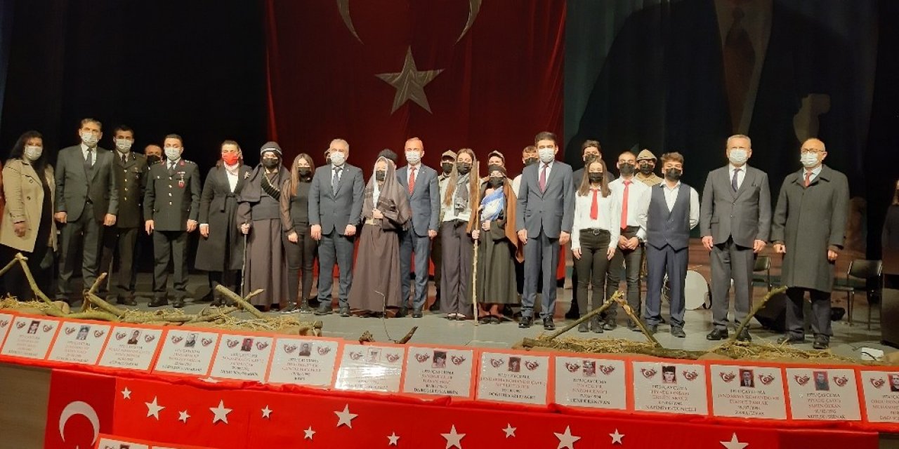 Çaycuma’da Çanakkale Zaferi Ve Şehitleri Anıldı
