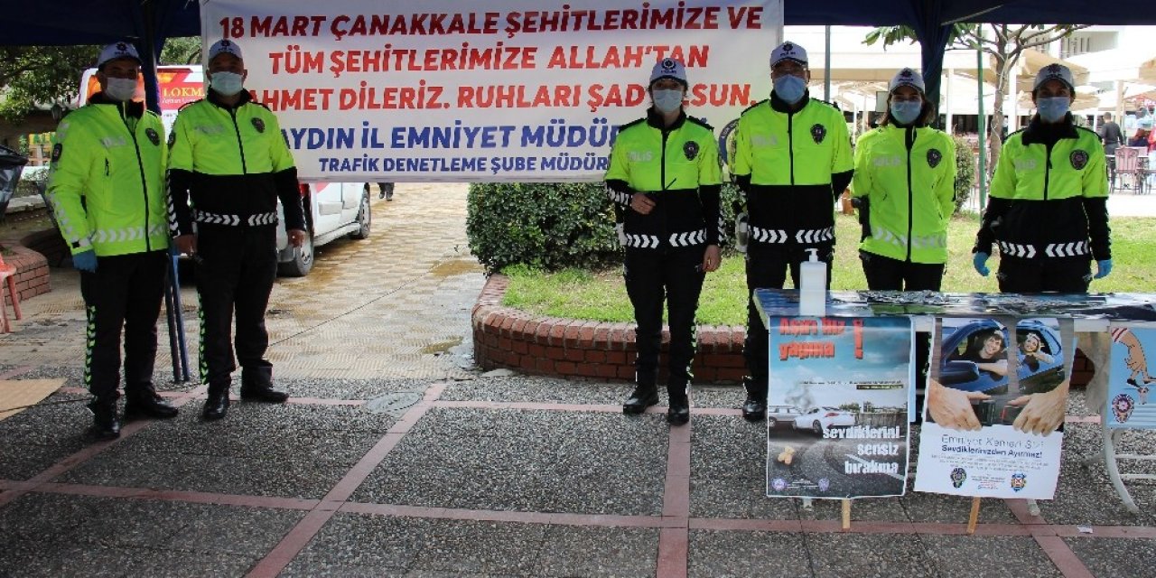 Trafik Polislerinden Şehitler İçin Lokma Hayrı