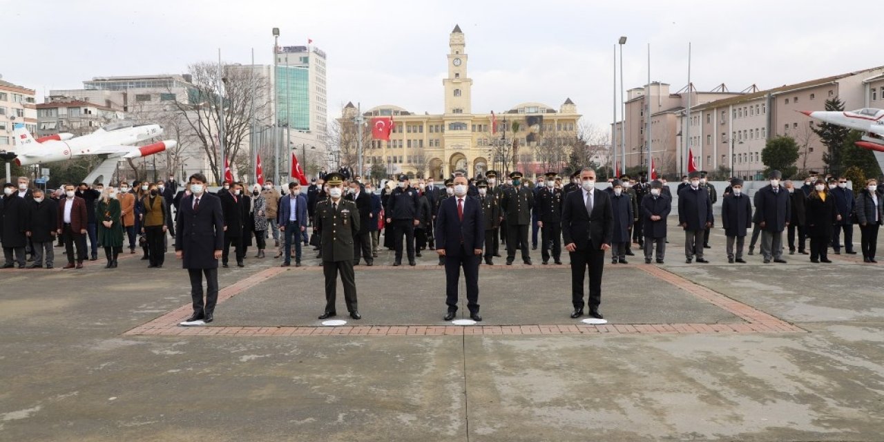 Gaziler, Genç Bisikletçilerin Çanakkale’den Getirdikleri Toprakla Ağaç Dikti