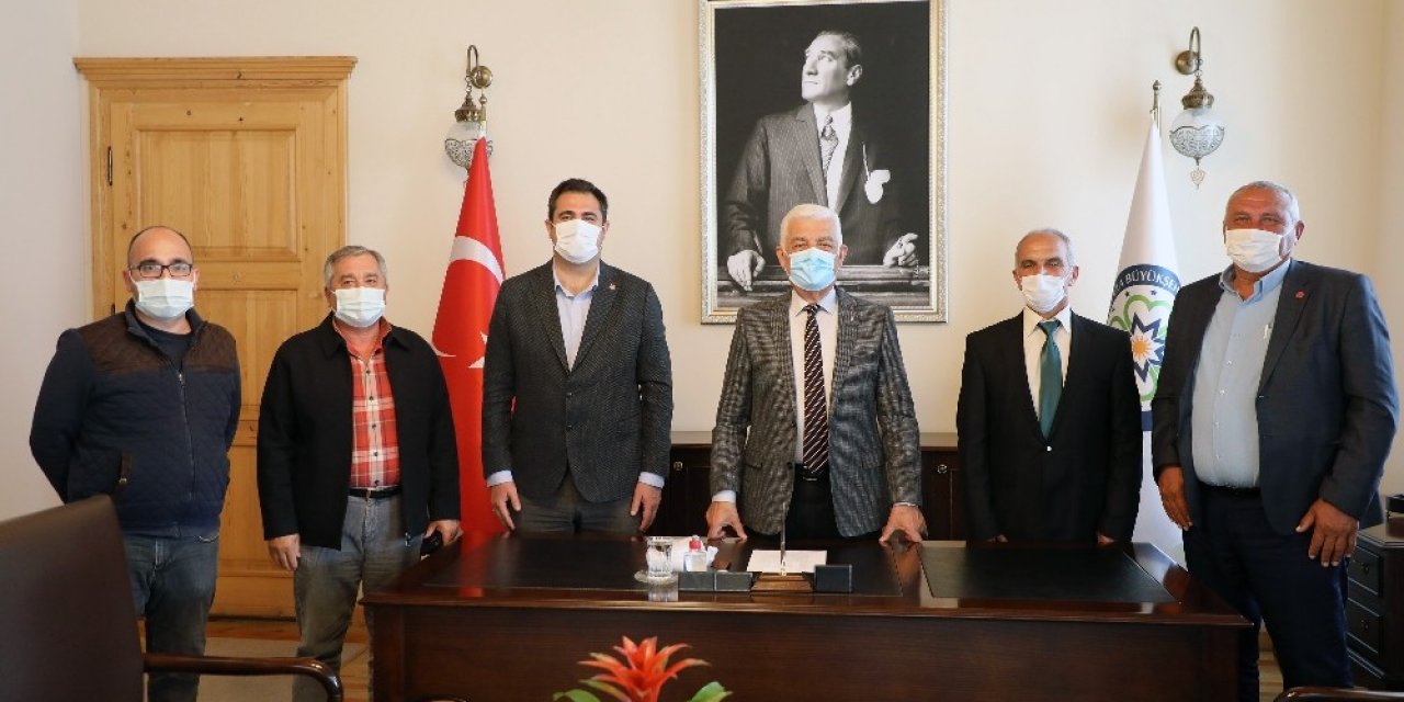 Ortaca Muhtarları’ndan Başkan Gürün’e Ziyaret