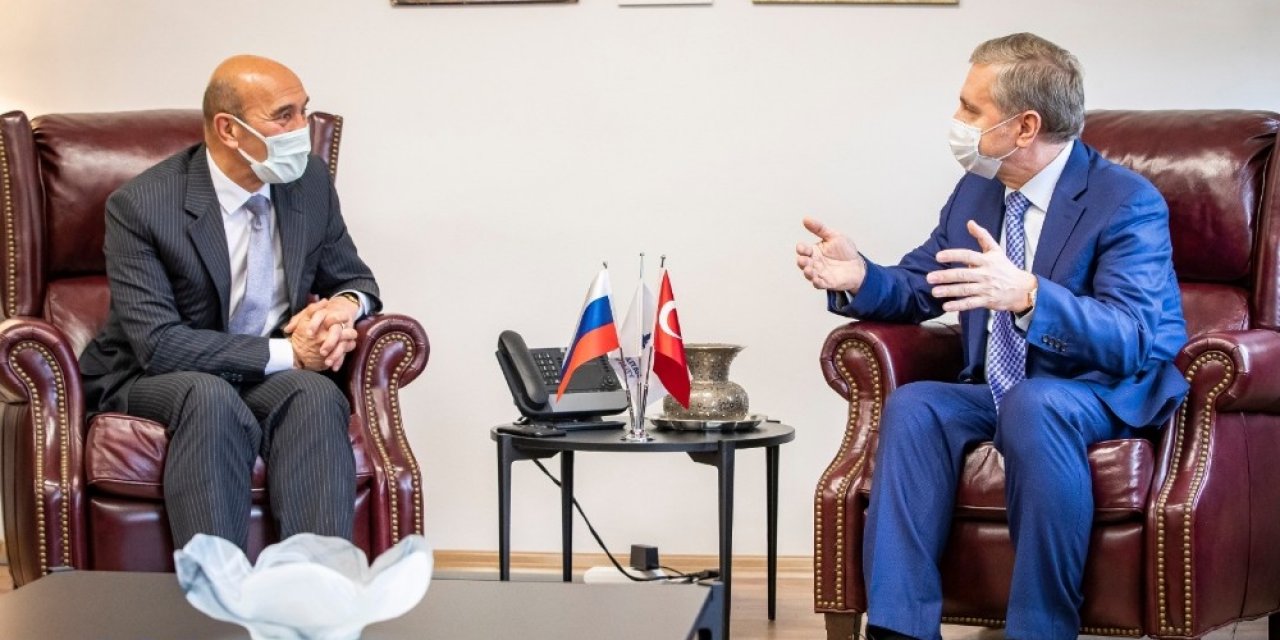Moskova Hükümet Bakanı Cheremin’den Soyer’e Ziyaret