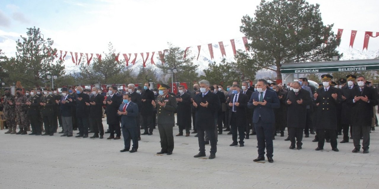 18 Mart Çanakkale Zaferi Erzincan’da Törenle Kutlandı