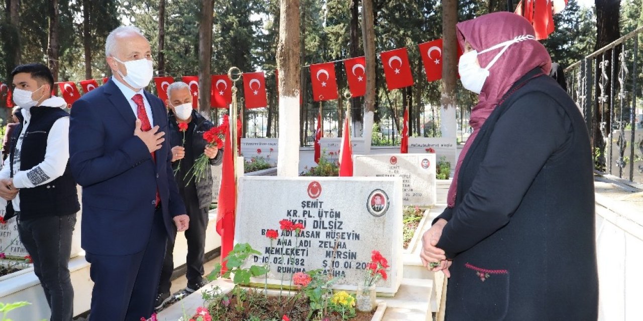 Başkan Gültak, Şehit Ailesiyle Bir Araya Geldi