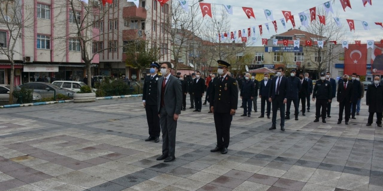 18 Mart Çanakkale Zaferinin 106. Yıldönümü Manyas’ta Kutlandı