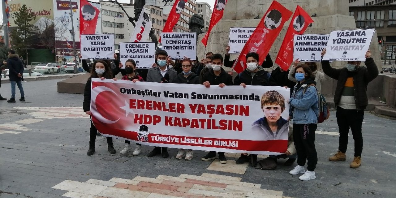 Liselilerden Hdp Kapatılsın Talebi