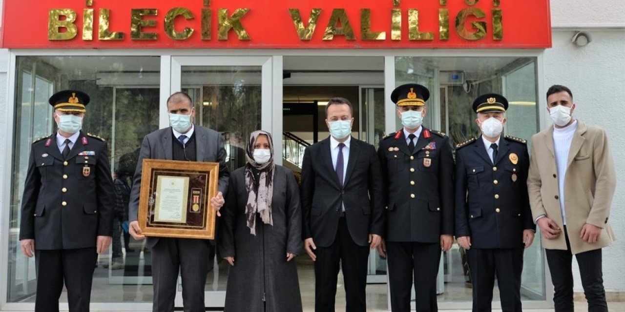 Bilecik’te Devlet Övünç Madalyaları Ve Beratları Törenle Verildi