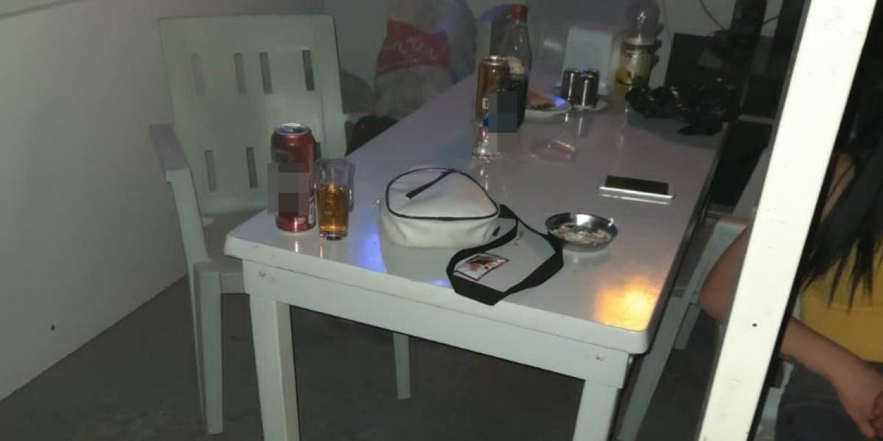 Birahane Gibi Faaliyet Gösteren Büfeye Baskın