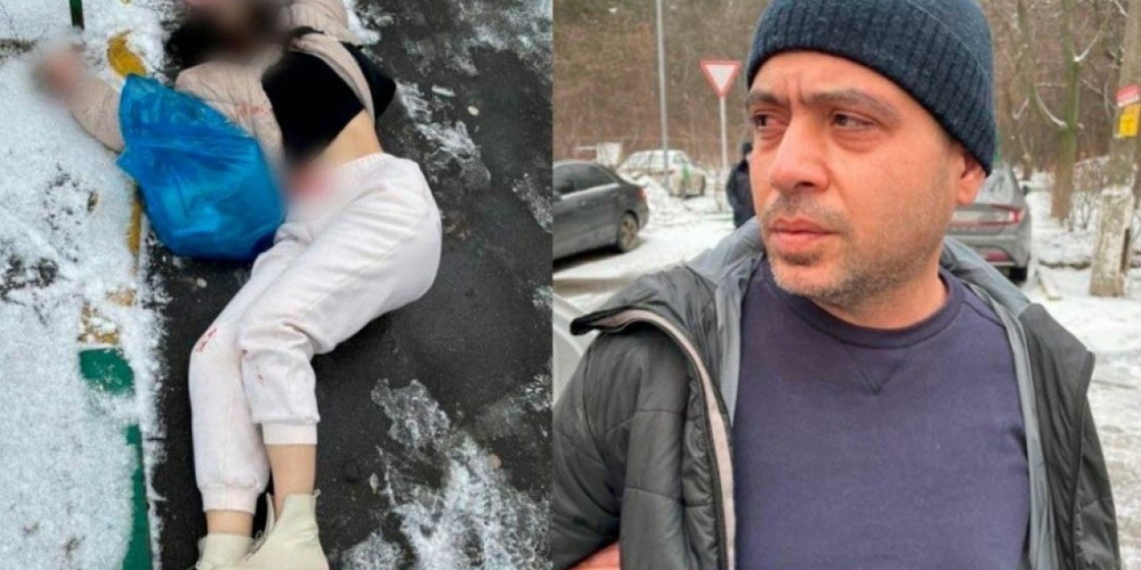 Rusya’da Küçük Çocuğun Gözleri Önünde Kadın Cinayeti