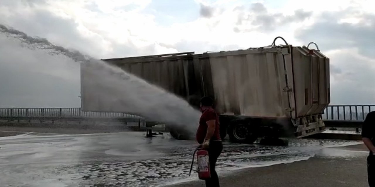 Toma Bu Kez Yangına Müdahale Etti