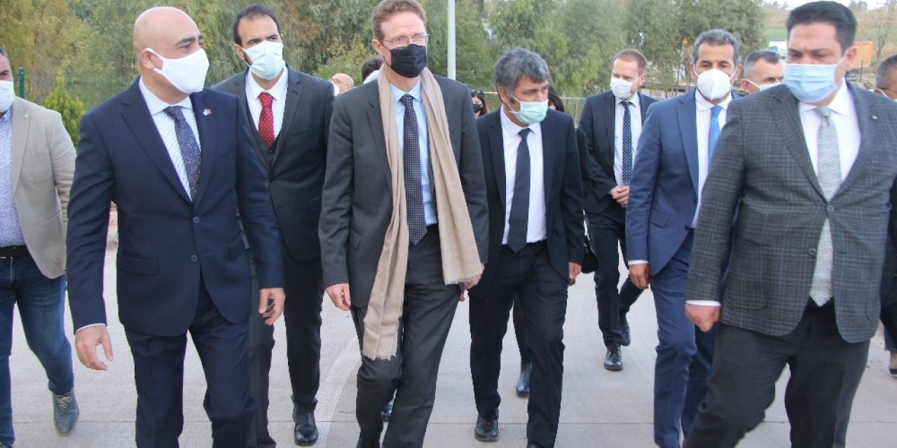 Ab Delegasyon Heyeti Hatay’daki Arıtma Tesislerini İnceledi