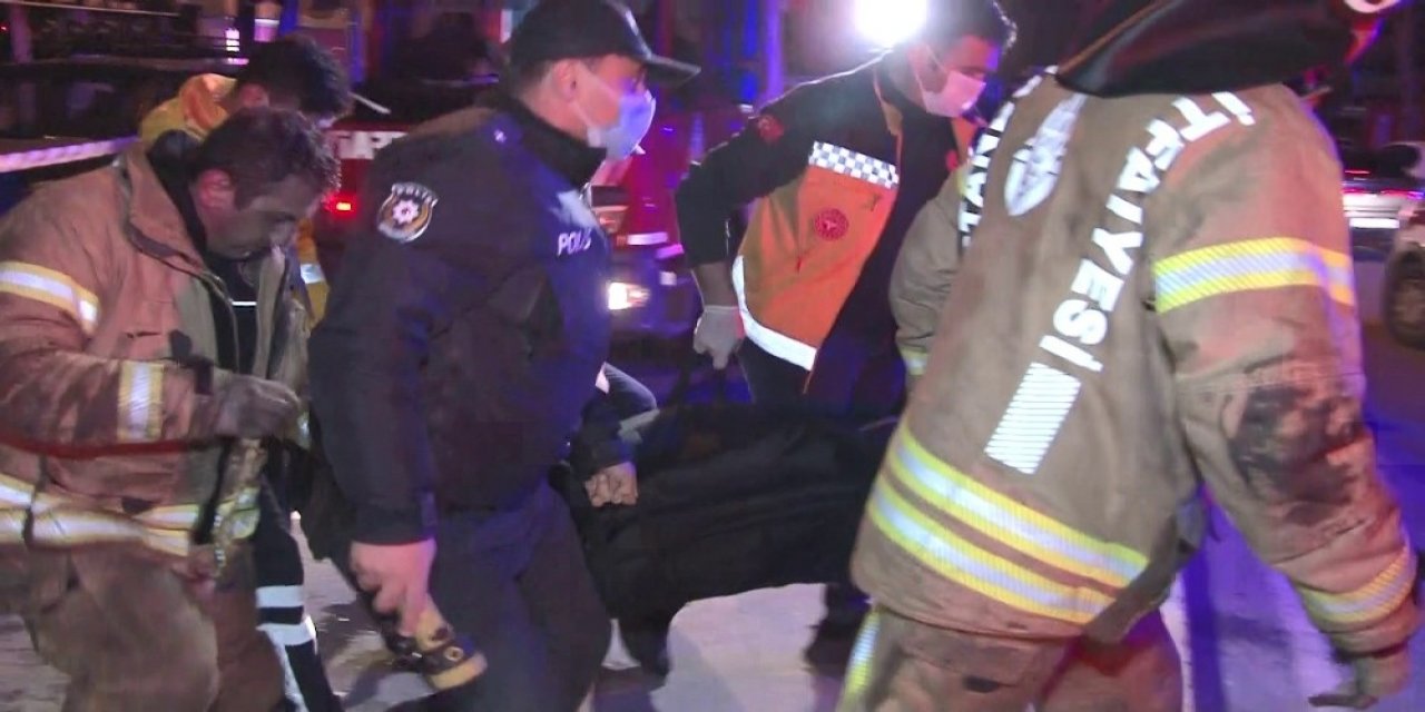 Maltepe’de Perdecide Çıkan Yangında 57 Yaşındaki Engelli Adam Hayatını Kaybetti