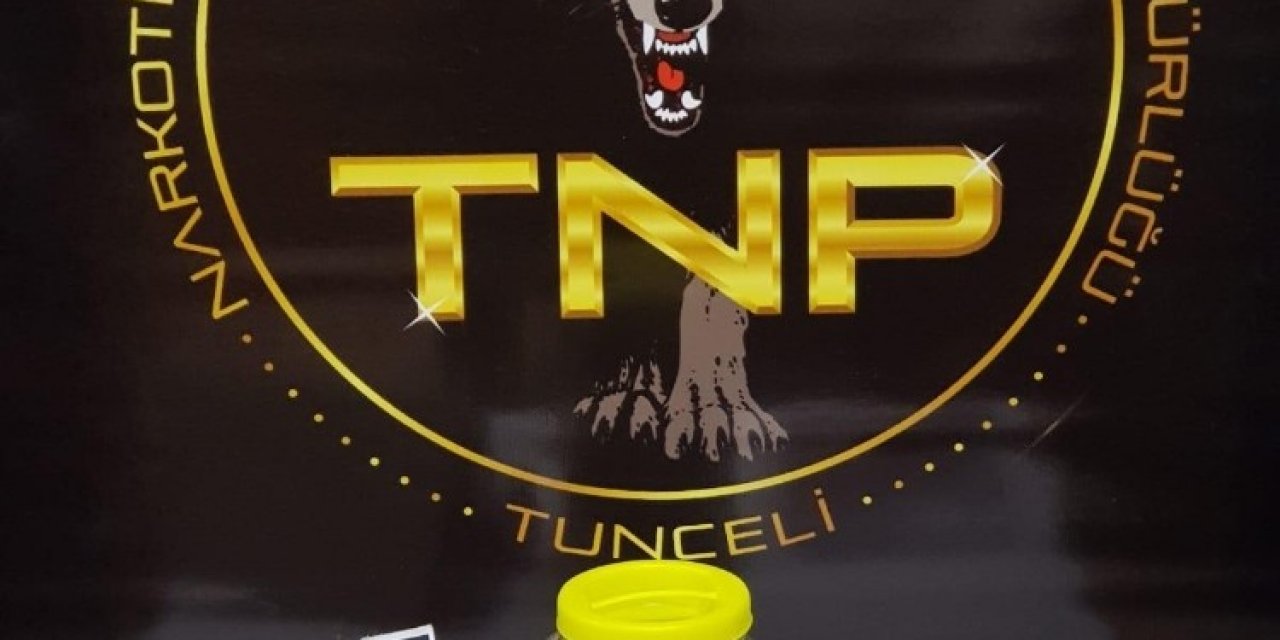 Tunceli’de 1 Şüpheli, Bidonla Esrar Taşırken Yakalandı
