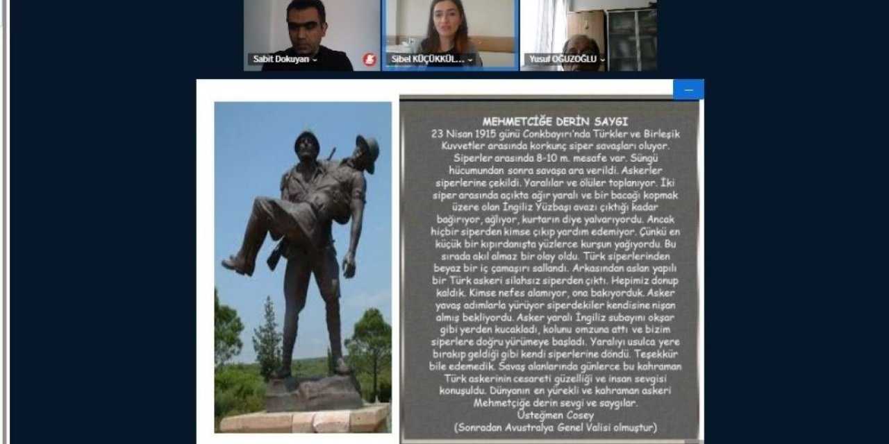 “18 Mart Emperyalizme Karşı Dur Demek”