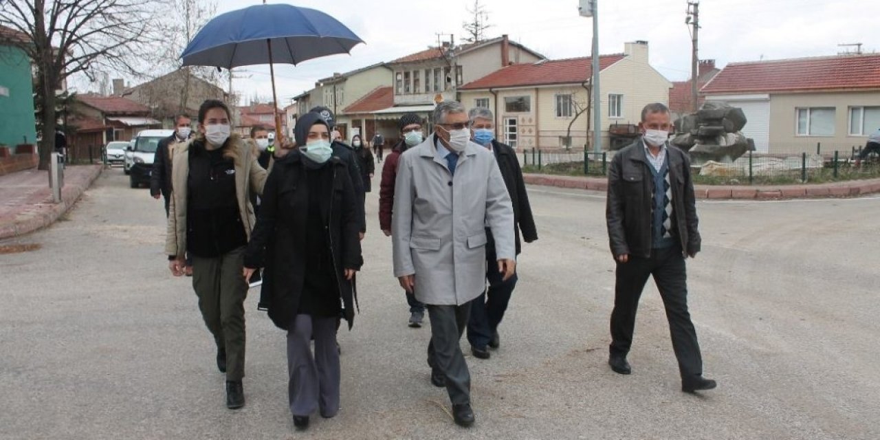 İ̇nönü’de Koronavirüs Denetimleri Devam Ediyor
