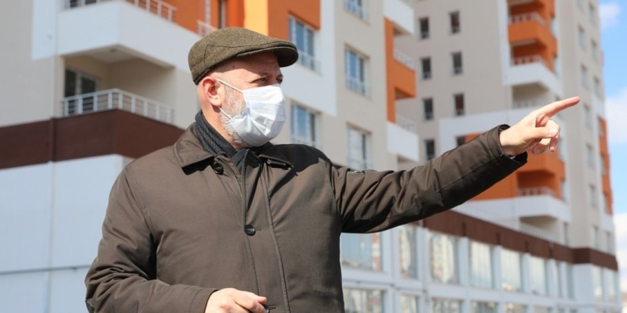 Başkan Çolakbayrakdar Kentsel Dönüşüm Alanını İnceledi