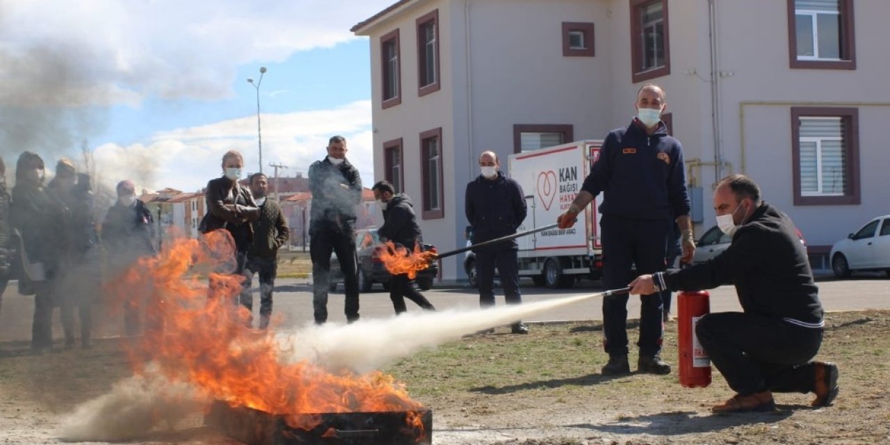 İ̇tfaiyeden Yangın Güvenliği Eğitimi