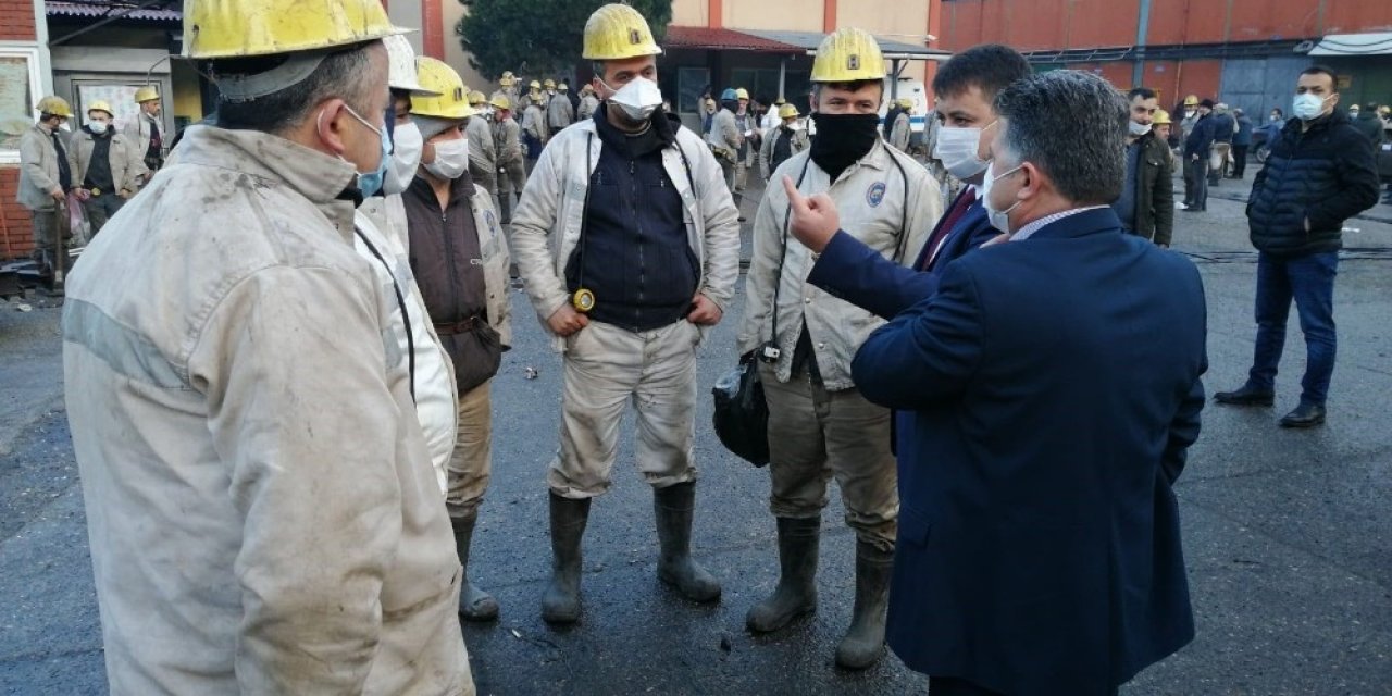 Yeşil, Madenciyi Bilgilendirmeye Devam Ediyor