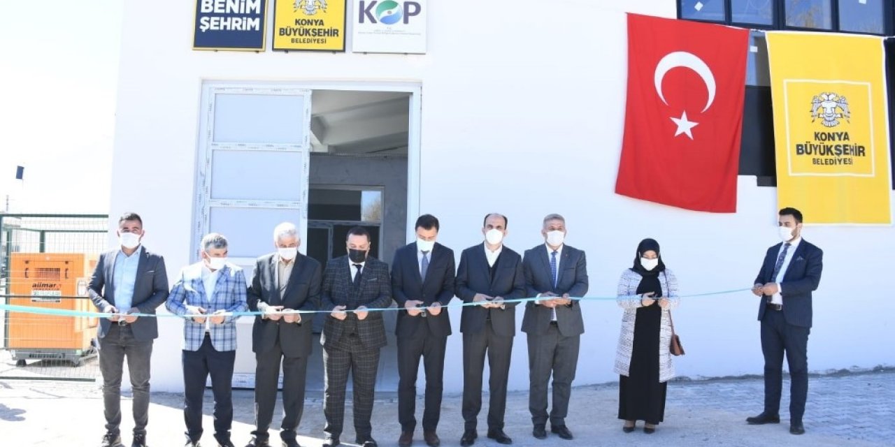 Güneysınır’da Lavanta Damıtma Tesisi Açıldı