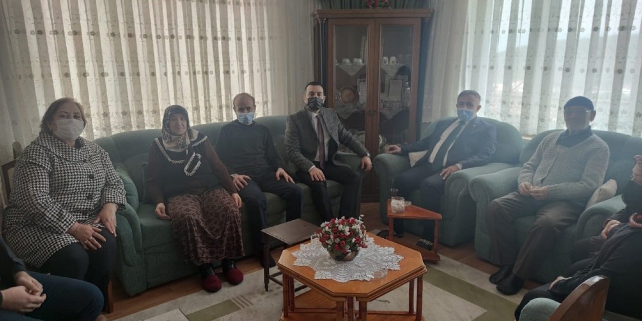 Şehit Aileleri Ziyaretinde Kaleme Aldığı Duygu Dolu Mektubu Okudu