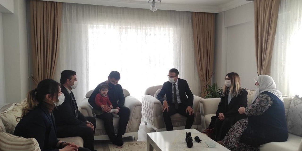 Osmancık’ta Şehit Ailelerine Ziyaret