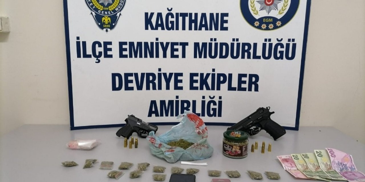 İ̇stanbul’da Silahlı Torbacılar Tartışmada Havaya Ateş Açınca Yakalandı