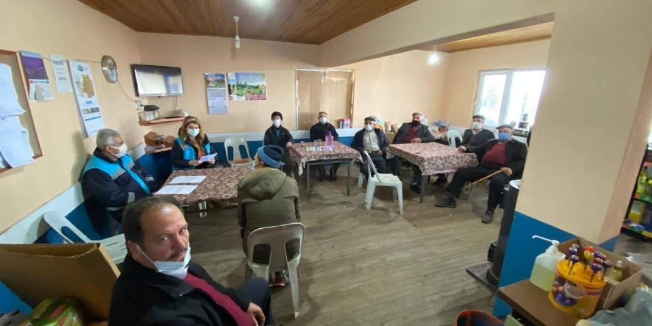 Şaphane’de Su İsrafını Önlemek İçin Toplantı Yapıldı