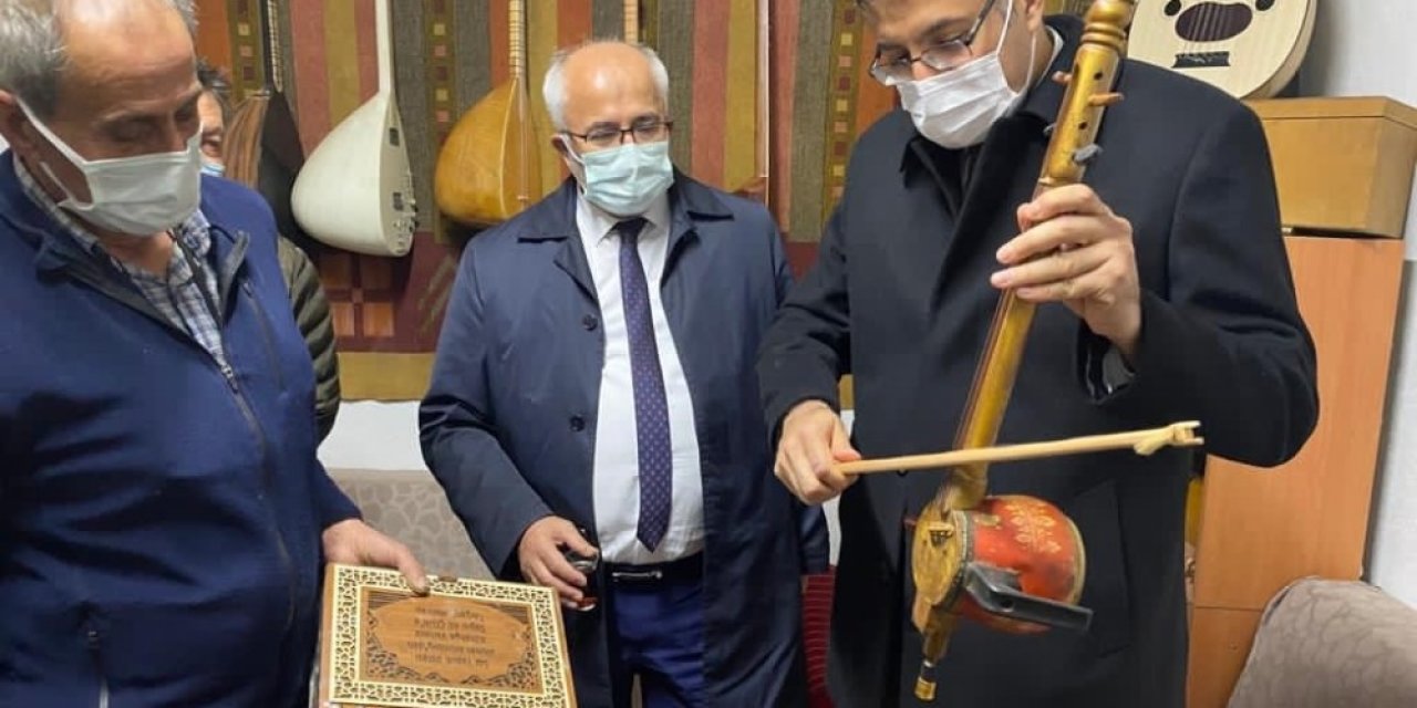 Vali, ’şeşkeman’a Hayran Kaldı