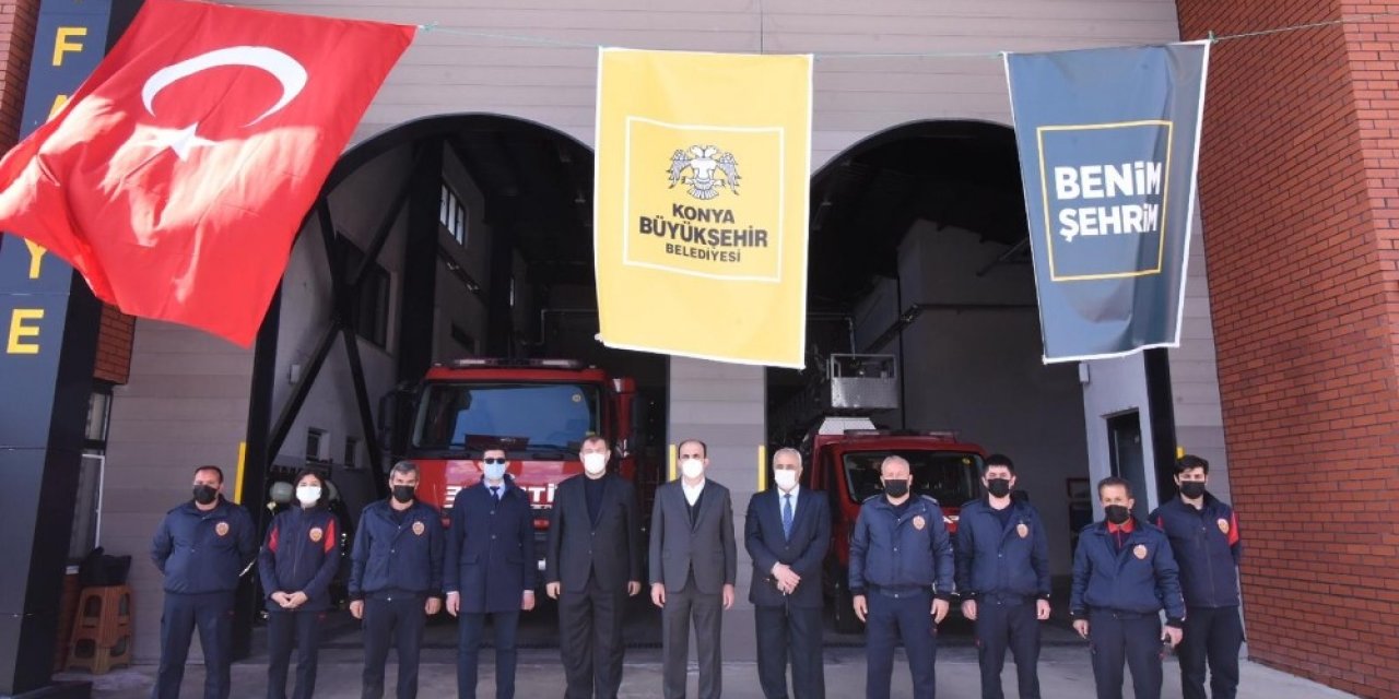Çumra İ̇tfaiye Merkezi Açıldı