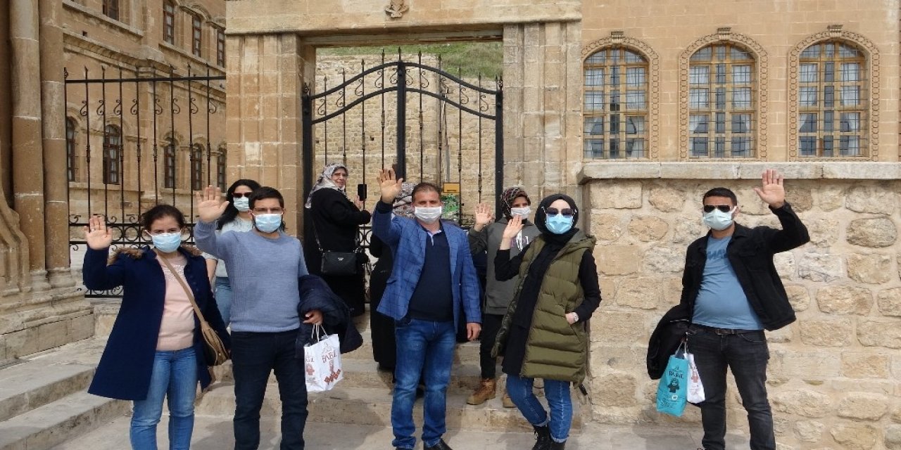 Mardin’de Hafta Sonu Turist Yoğunluğu