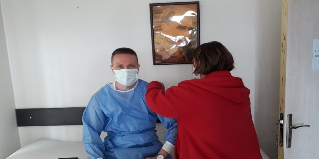 Kaymakam Böke Covid-19 İ̇kinci Doz Aşıyı Oldu